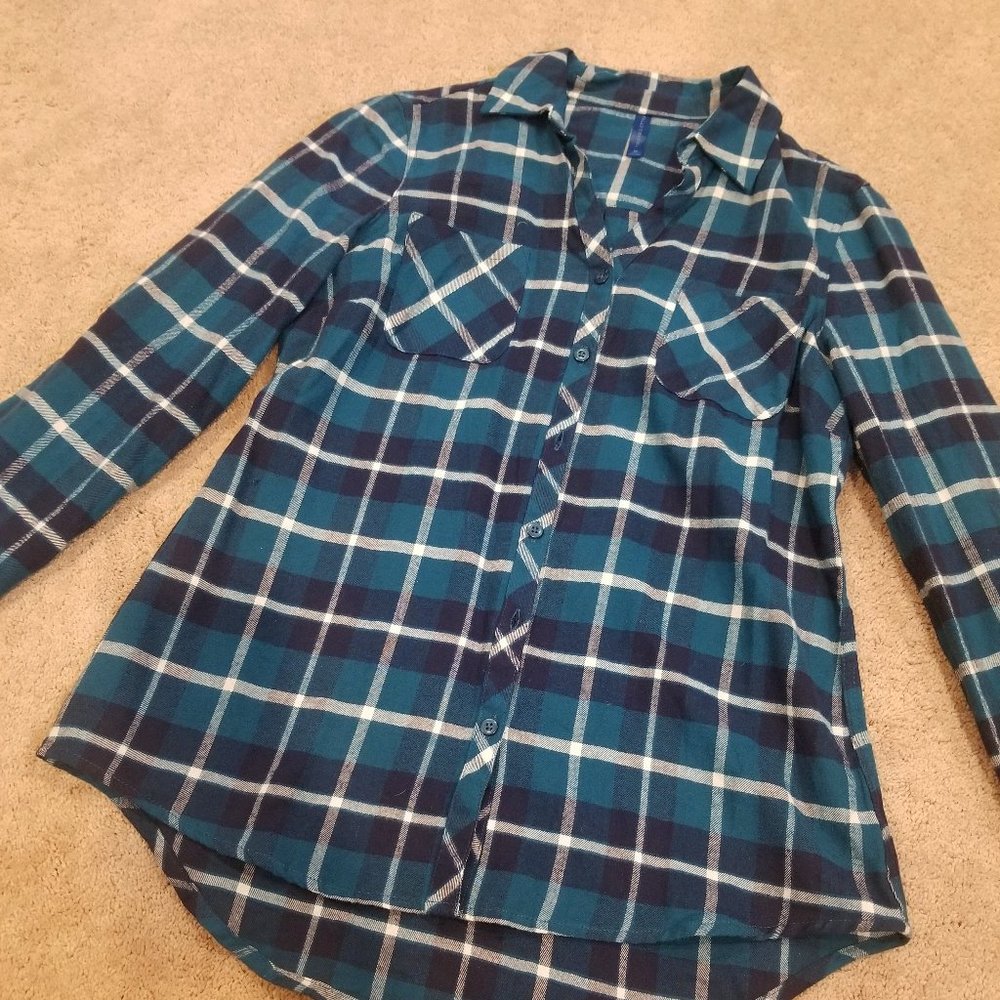 Button Up Light Flannel